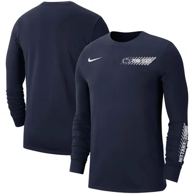 Men's Nike White Penn State Nittany Lions Velocity Legend Team Performance  Long Sleeve T-Shirt