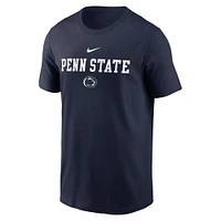 T-shirt Nike bleu marine Penn State Nittany Lions 2-Hit Stacked pour homme