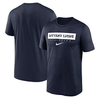 T-shirt Nike bleu marine Penn State Nittany Lions 2024 Sideline Legend Performance pour homme