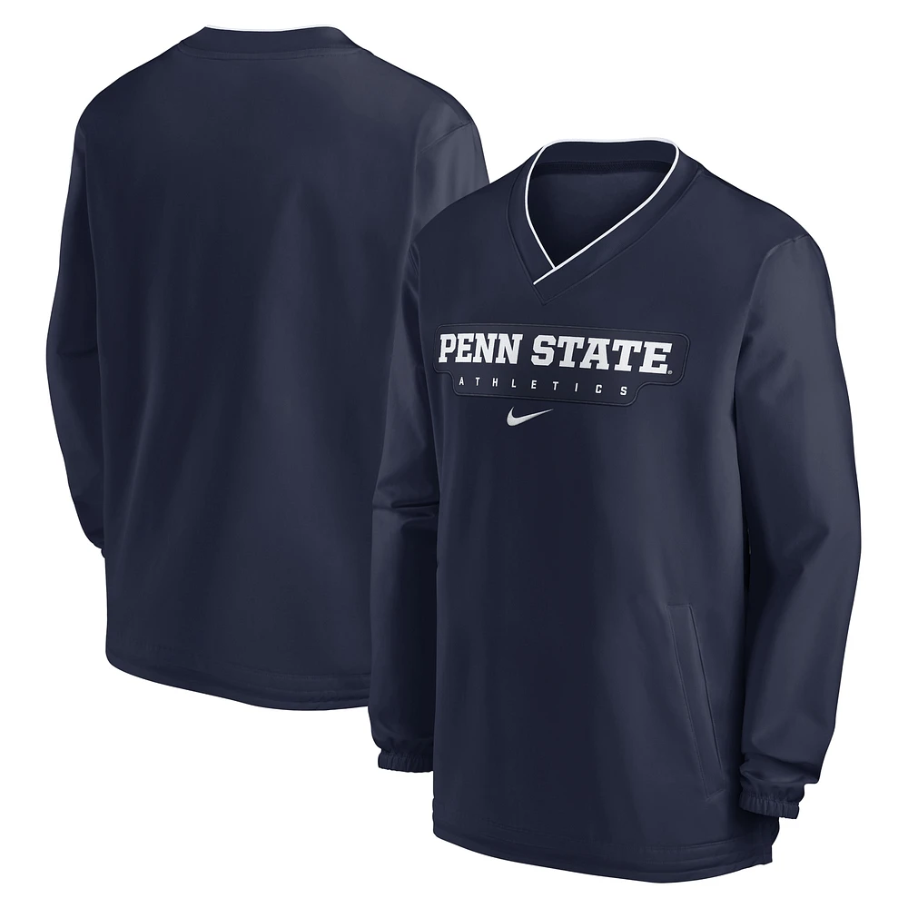 Coupe-vent Nike Penn State Nittany Lions 2024 Sideline pour homme, bleu marine