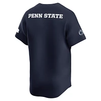 Maillot de baseball Nike bleu marine Penn State Nittany Lions College Limited pour homme