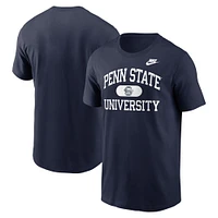 T-shirt Nike bleu marine pour homme, motif Legacy Alma Mater des Nittany Lions de Penn State
