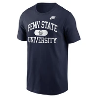 T-shirt Nike bleu marine pour homme, motif Legacy Alma Mater des Nittany Lions de Penn State