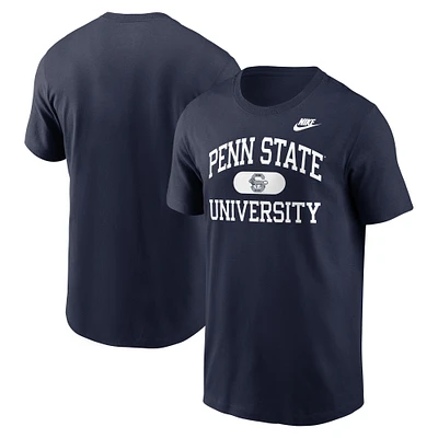 T-shirt Nike bleu marine pour homme, motif Legacy Alma Mater des Nittany Lions de Penn State
