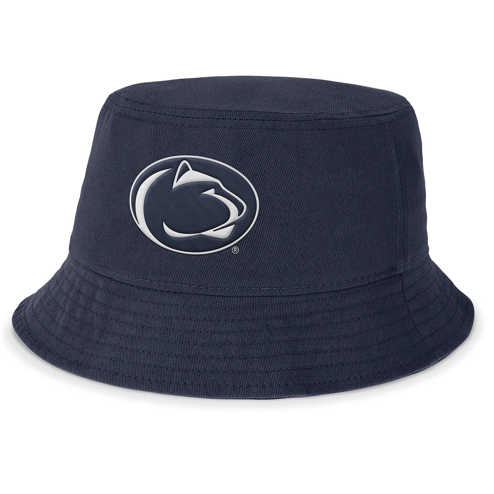 Chapeau bob bleu marine Penn State Nittany Lions Local Apex pour hommes