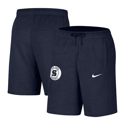 Short Nike pour homme bleu marine avec logo Penn State Nittany Lions