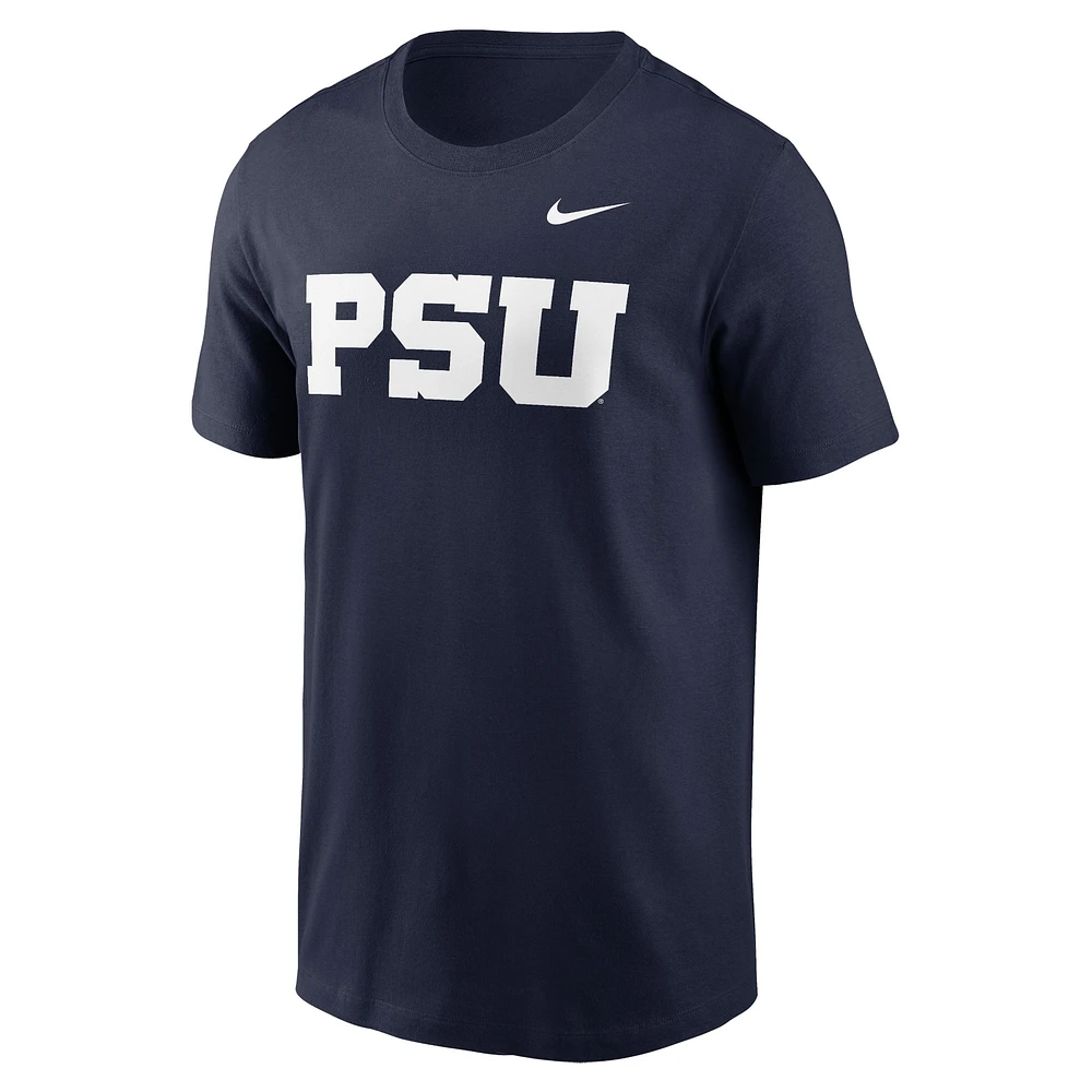 Men's Nike Navy Penn State Nittany Lions Primetime Alternate Logo T-Shirt