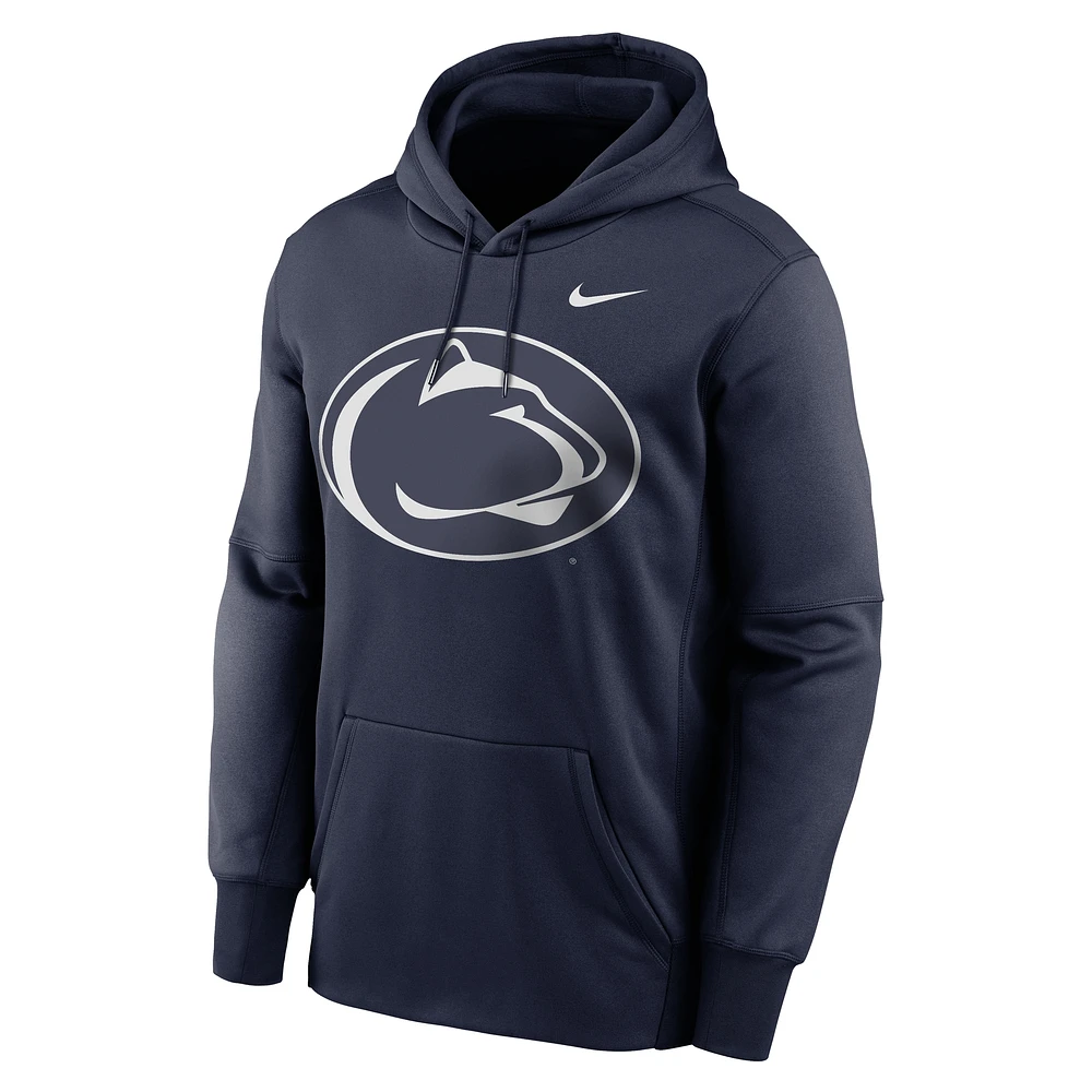 Sweat à capuche Nike Penn State Nittany Lions Primetime Endzone Performance pour homme bleu marine