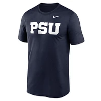 T-shirt Nike bleu marine Penn State Nittany Lions Primetime Legend avec logo alternatif pour homme