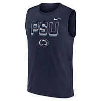 Men's Nike Navy Penn State Nittany Lions Primetime Tricode Legend Performance Tank Top