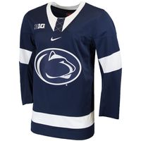 Men's Nike Navy Penn State Nittany Lions Replica College Hockey Jersey