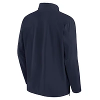 Veste Nike Penn State Nittany Lions Sideline Coaches à fermeture éclair quart de tour pour homme