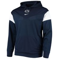 Men's Nike Navy Penn State Nittany Lions Sideline Jersey Pullover Hoodie