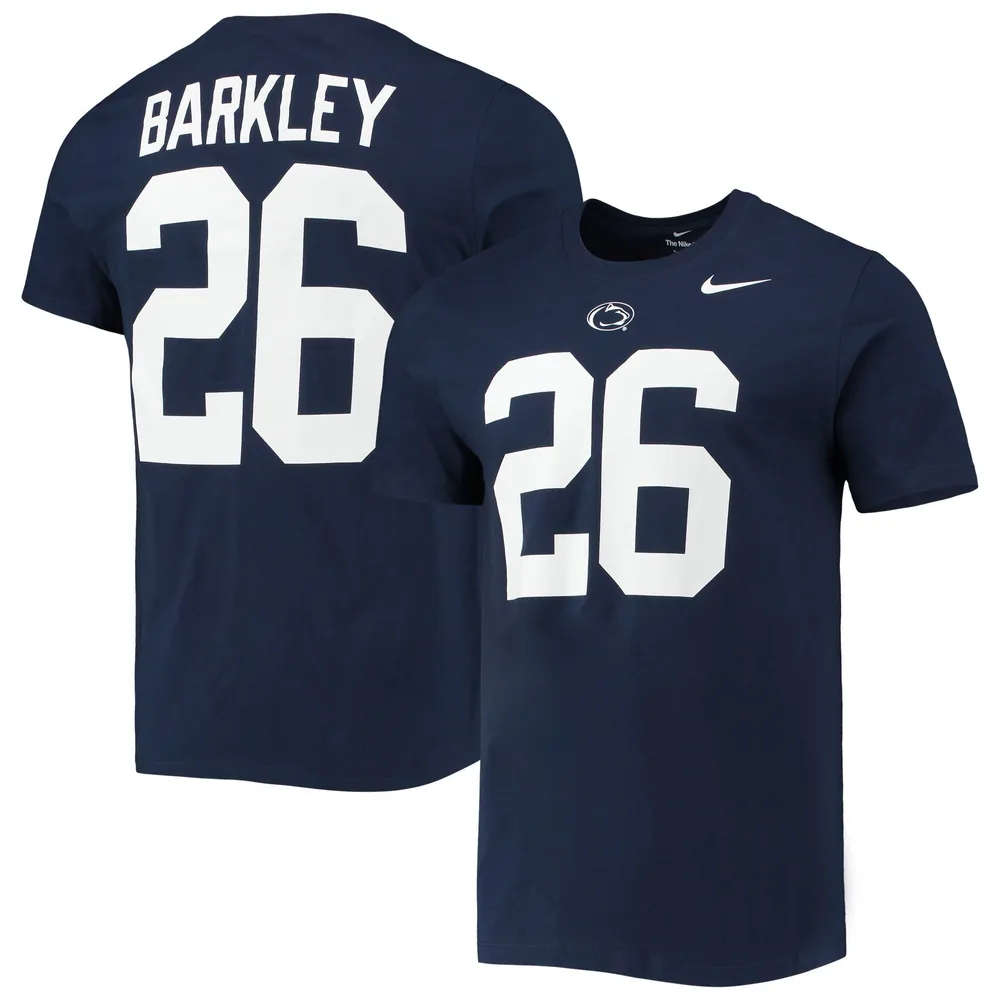 Lids Saquon Barkley Penn State Nittany Lions Nike Alumni Name & Number Team  T-Shirt - Navy
