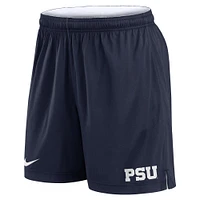 Men's Nike White/Navy Penn State Nittany Lions Primetime Reversible Performance Shorts