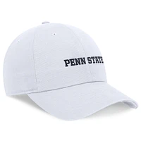 Casquette ajustable Nike Penn State Nittany Lions 2024 On-Field Club pour homme, blanche