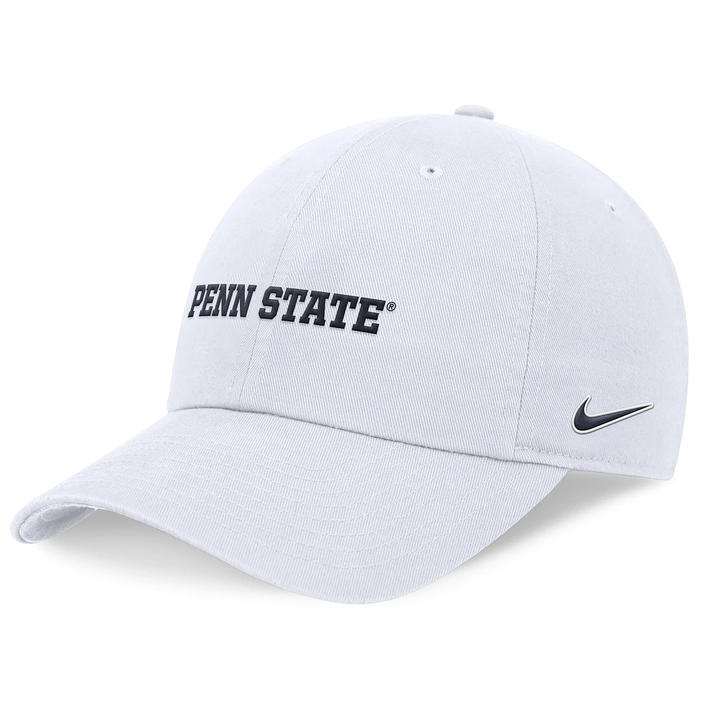 Men's Nike White Penn State Nittany Lions 2024 On-Field Club Adjustable Hat