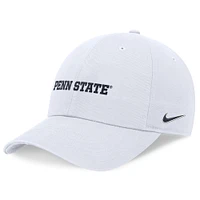 Casquette ajustable Nike Penn State Nittany Lions 2024 On-Field Club pour homme, blanche