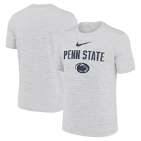 Men's Nike White Penn State Nittany Lions Campus Slant Velocity Performance T-Shirt