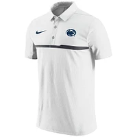 Polo Nike Penn State Nittany Lions Performance pour homme - Blanc