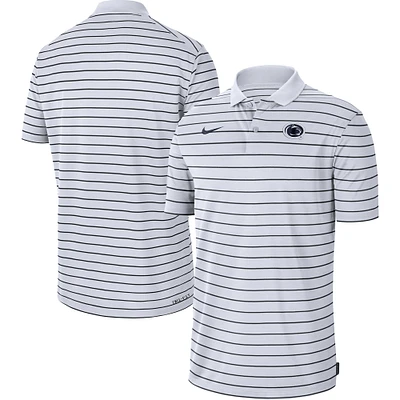 Polo de performance début saison 2023 pour hommes Nike blanc Penn State Nittany Lions Icon Victory Coaches