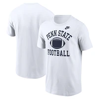 T-shirt Nike Penn State Nittany Lions Legacy Football Icon pour homme, blanc