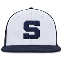 Men's Nike White Penn State Nittany Lions On-Field Dugout True Performance Fitted Hat