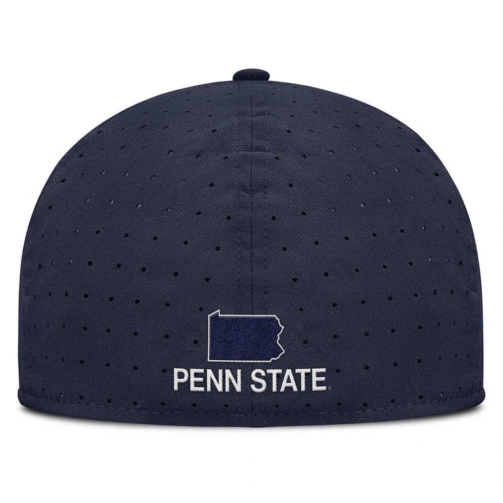 Men's Nike White Penn State Nittany Lions On-Field Dugout True Performance Fitted Hat