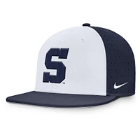 Men's Nike White Penn State Nittany Lions On-Field Dugout True Performance Fitted Hat