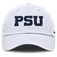 Casquette ajustable Nike Penn State Nittany Lions Primetime Club pour homme blanche