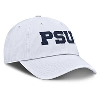 Casquette ajustable Nike Penn State Nittany Lions Primetime Club pour homme blanche