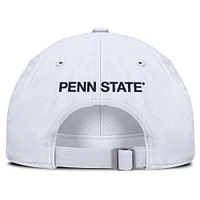 Casquette ajustable Nike Penn State Nittany Lions Primetime Club pour homme blanche