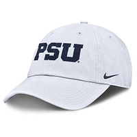 Casquette ajustable Nike Penn State Nittany Lions Primetime Club pour homme blanche