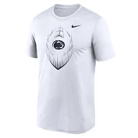 T-shirt Nike Penn State Nittany Lions Primetime Legend Icon Performance blanc pour homme