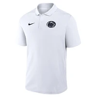 Polo Nike blanc Penn State Nittany Lions Primetime Victory avec logo principal pour homme