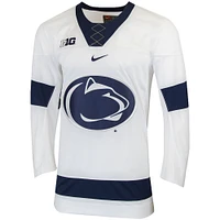 Men's Nike White Penn State Nittany Lions Replica College Hockey Jersey