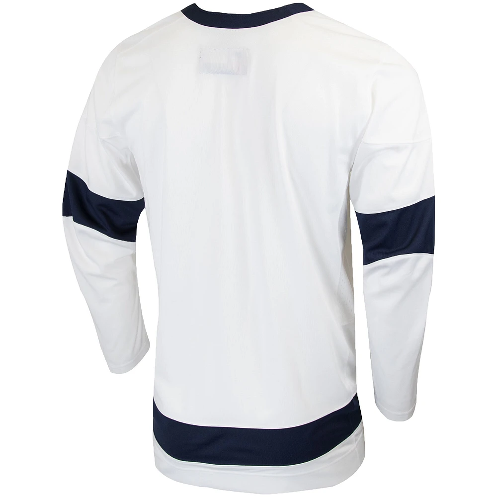 Men's Nike White Penn State Nittany Lions Replica College Hockey Jersey