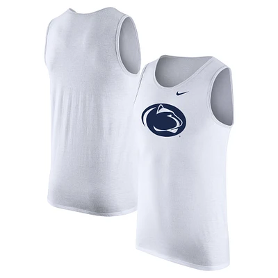 Débardeur Nike Penn State Nittany Lions blanc pour homme