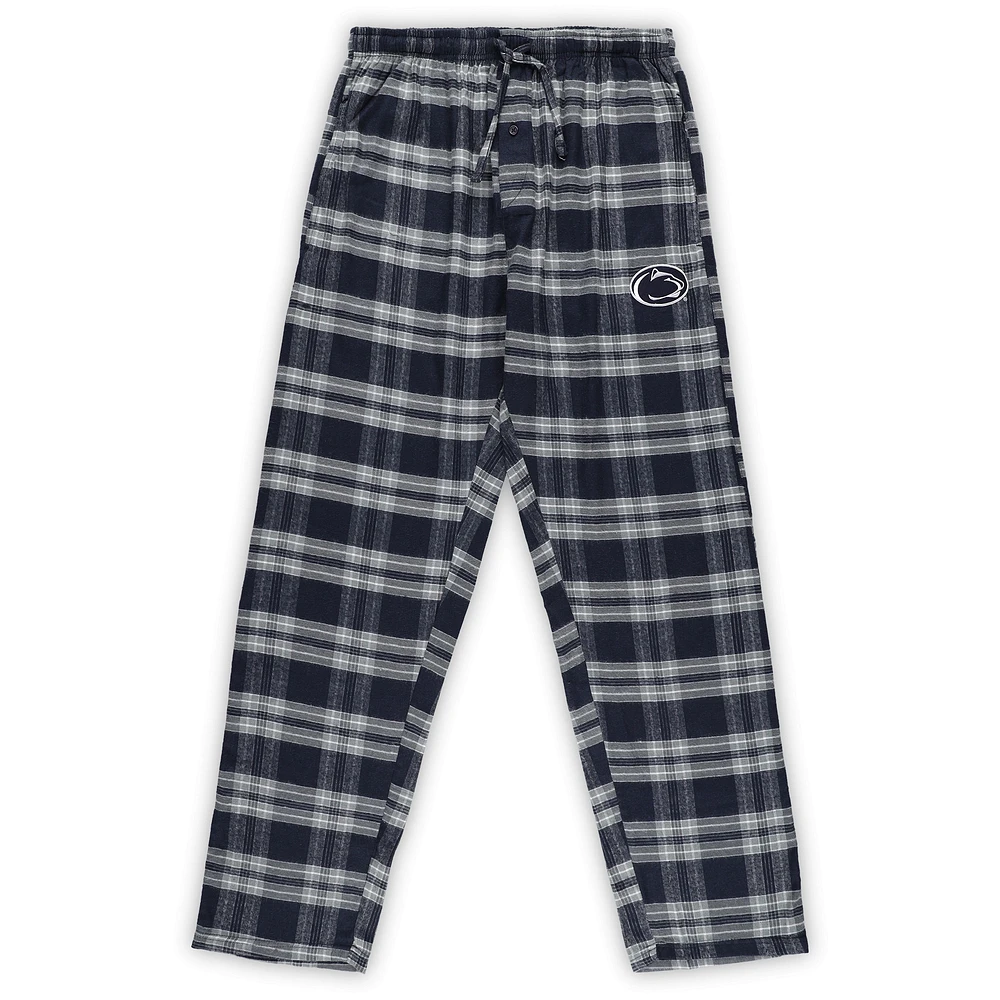 Men's Profile Navy Penn State Nittany Lions Big & Tall 2-Pack T-Shirt Flannel Pants Set