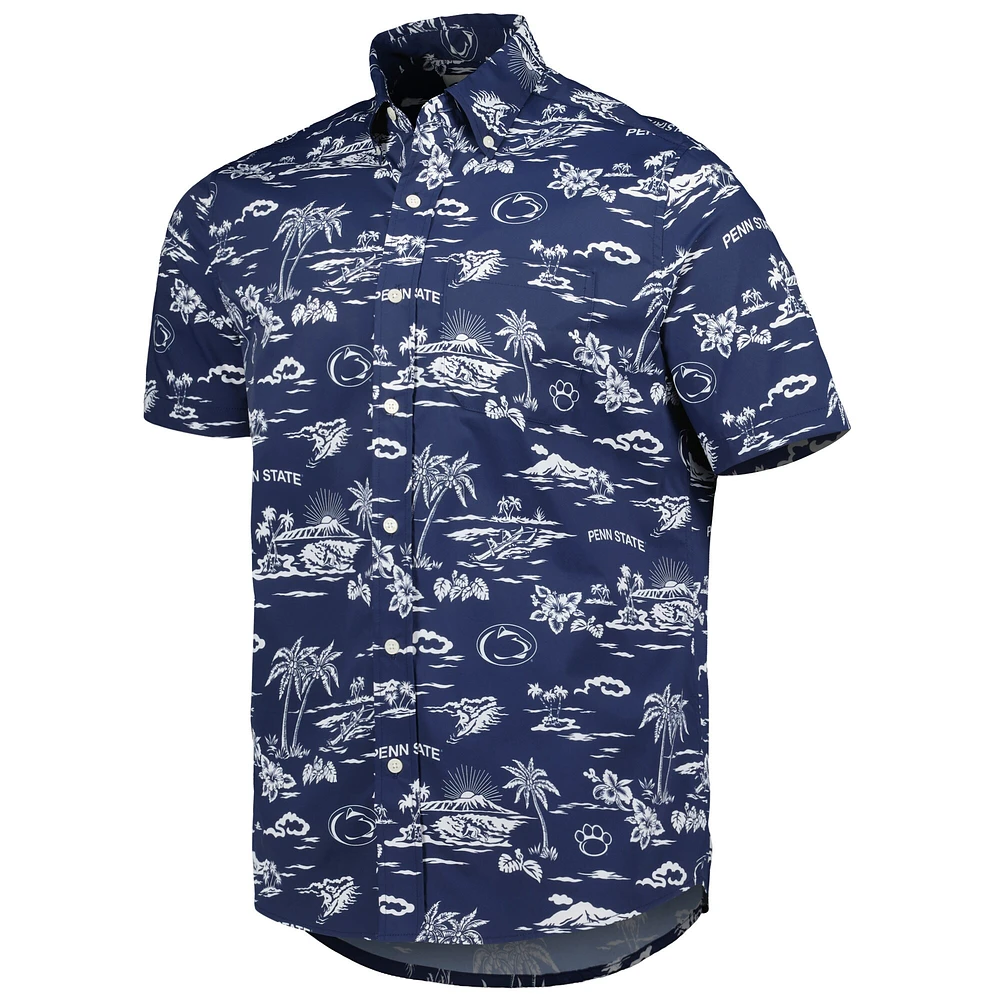 Men's Reyn Spooner Navy Penn State Nittany Lions Classic Button-Down Shirt