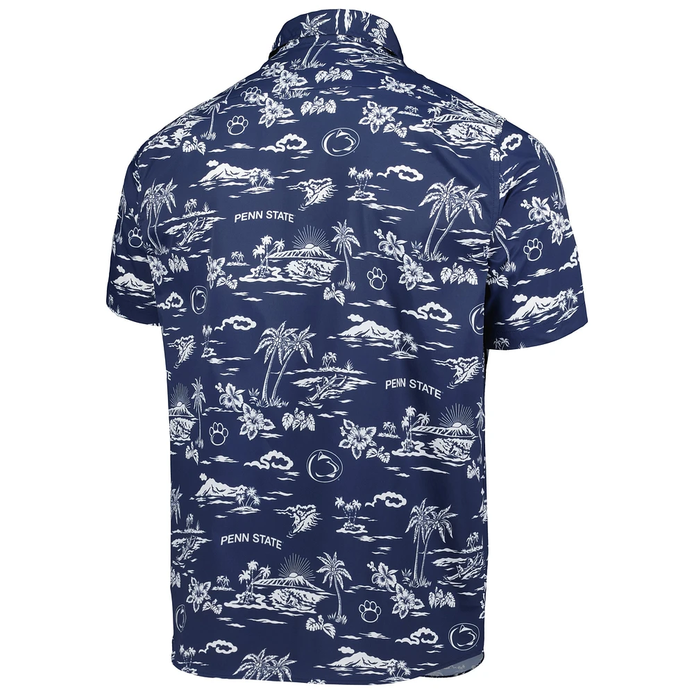 Men's Reyn Spooner Navy Penn State Nittany Lions Classic Button-Down Shirt