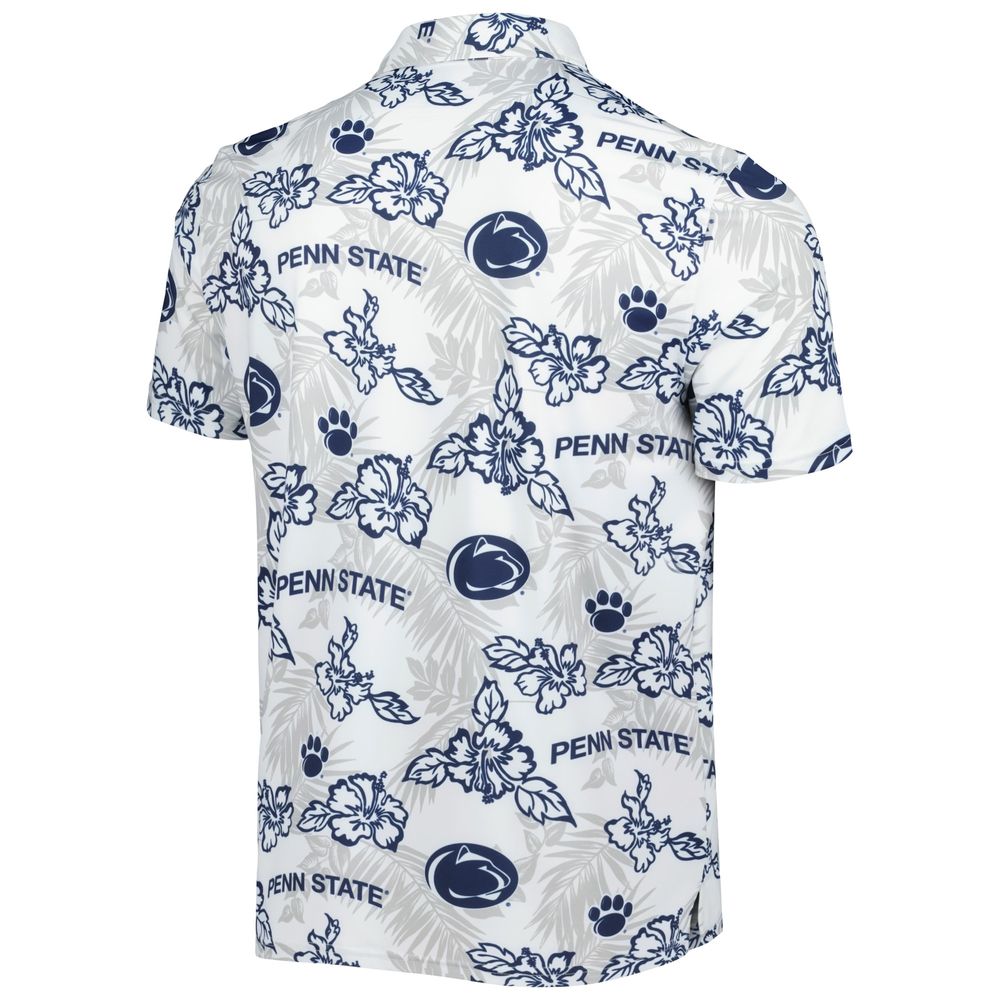 Men's Reyn Spooner White Penn State Nittany Lions Performance Polo