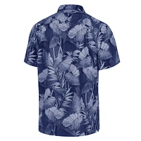 Chemise boutonnée Tommy Bahama Blue Penn State Nittany Lions Coast Nuevo Fronds pour homme