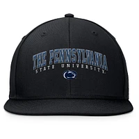 Men's Top of the World Black Penn State Nittany Lions Bullpen Snapback Hat