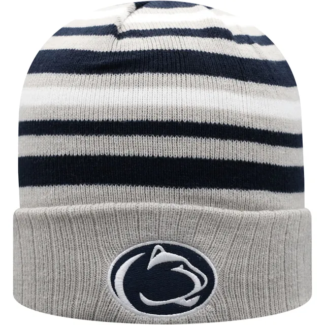 Chicago Bears '47 Bering Cuffed Knit Hat with Pom - Navy