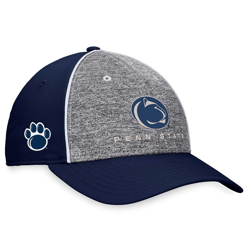 Men's Top of the World Heather Gray Penn State Nittany Lions Nimble Adjustable Hat