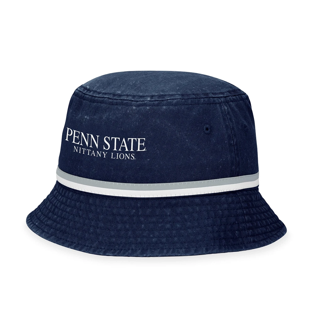 Men's Top of the World Navy Penn State Nittany Lions Ace Bucket Hat