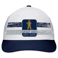 Top of the World pour homme Blanc/Marine Penn State Nittany Lions Retro Fade Snapback Hat