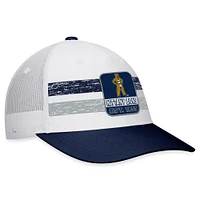 Men's Top of the World White/Navy Penn State Nittany Lions Retro Fade Snapback Hat