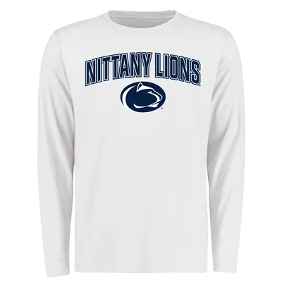 Penn State Nittany Lions Proud Mascot Long Sleeve TShirt White